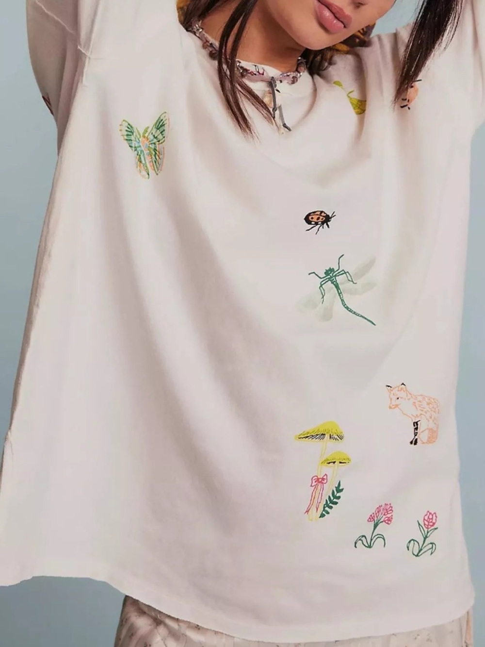 We the Free by Free People - Never Leaf Me Tee - NWOT - Size Small 🐞🐝🪻